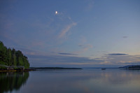 Twilight on the water