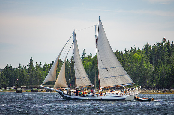 Windjammer off Warren Island-2